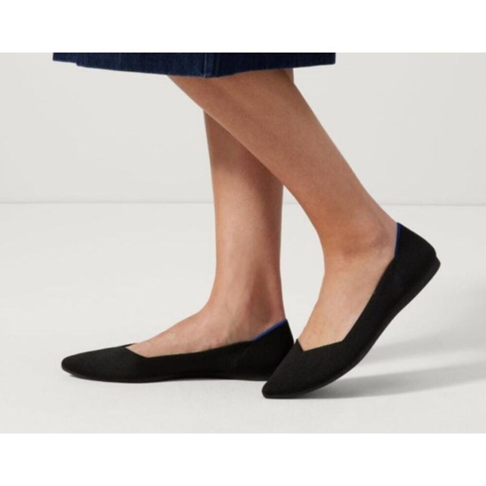 ROTHY'S The Point Comfy Pointed-Toe Knit Upper Slip-on Ballet Flats Size 11 NWOB